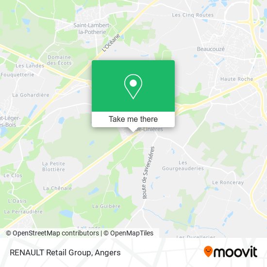 RENAULT Retail Group map