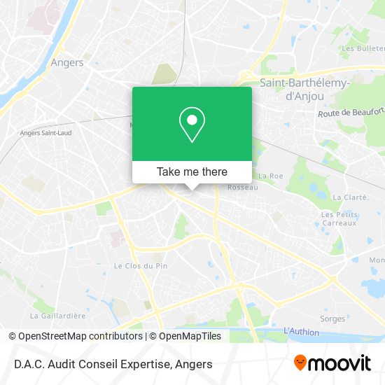 D.A.C. Audit Conseil Expertise map