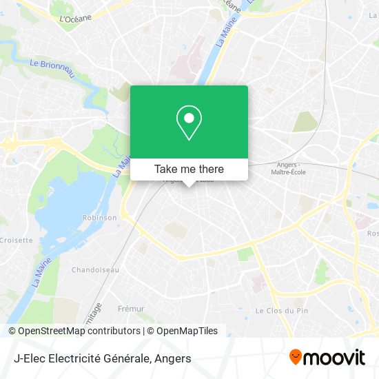 Mapa J-Elec Electricité Générale