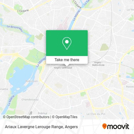 Ariaux Lavergne Lerouge Range map