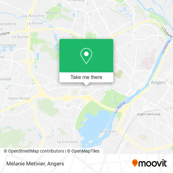 Mélanie Metivier map