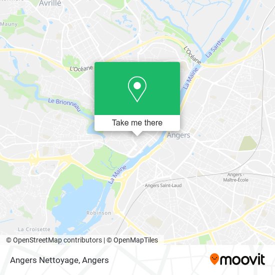 Mapa Angers Nettoyage