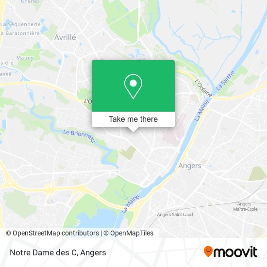 Mapa Notre Dame des C