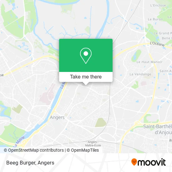 Beeg Burger map