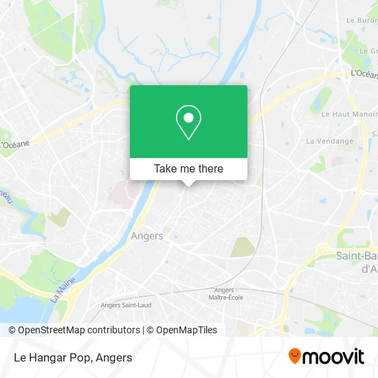 Le Hangar Pop map
