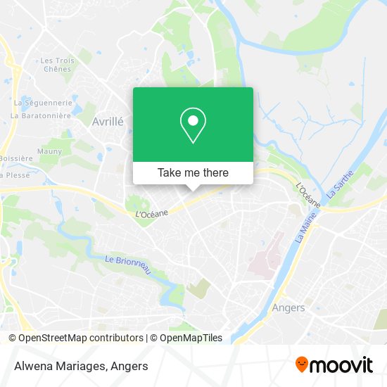 Alwena Mariages map