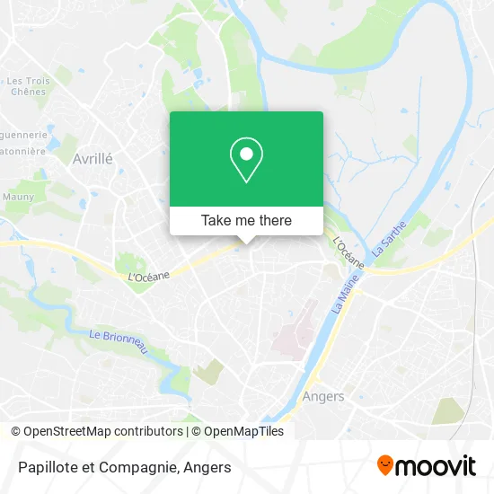 Papillote et Compagnie map