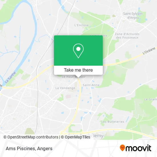 Ams Piscines map