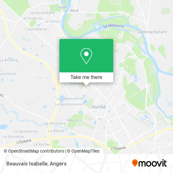 Beauvais Isabelle map