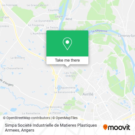 Simpa Société Industrielle de Matieres Plastiques Armees map