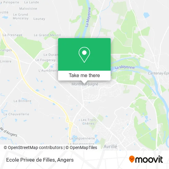 Ecole Privee de Filles map