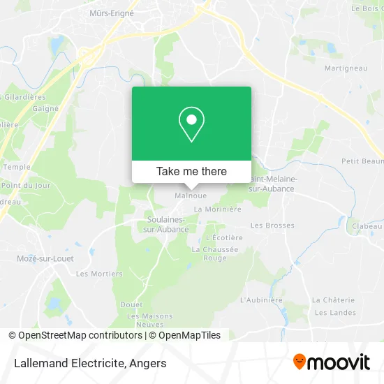 Lallemand Electricite map