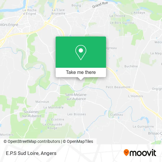 Mapa E.P.S Sud Loire