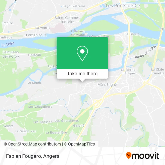 Fabien Fougero map