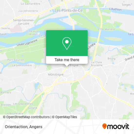 Orientaction map