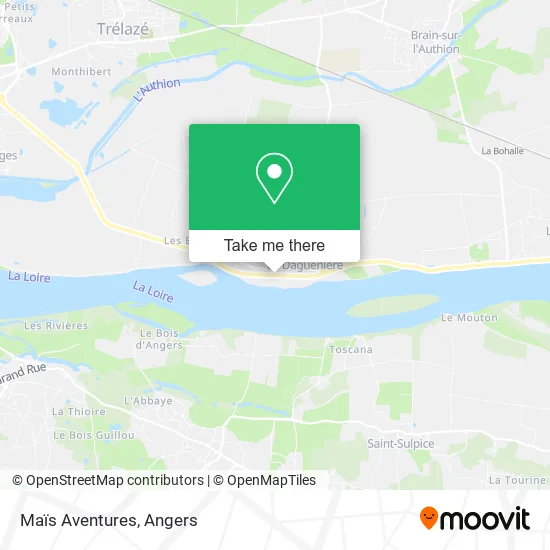 Maïs Aventures map