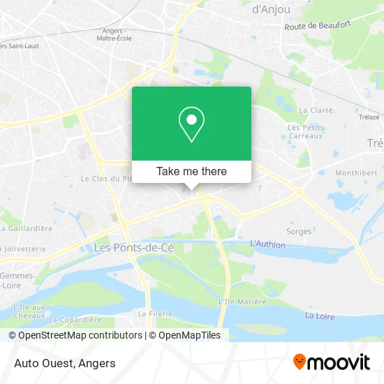 Auto Ouest map