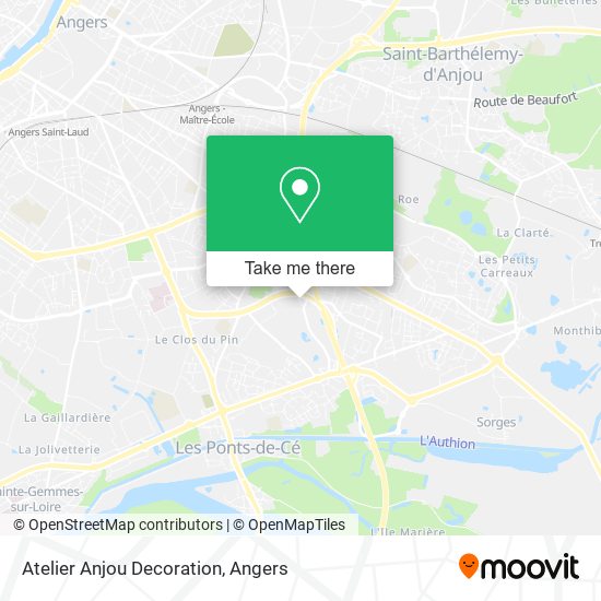 Atelier Anjou Decoration map