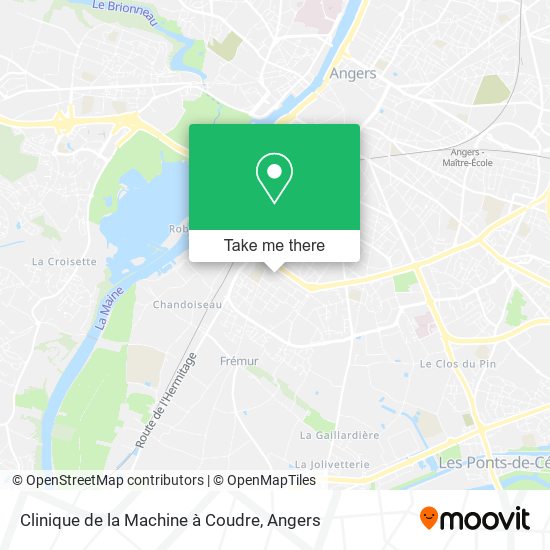 Clinique de la Machine à Coudre map