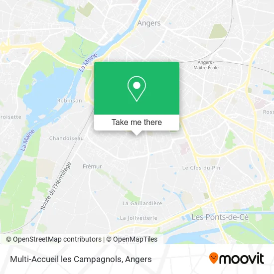 Multi-Accueil les Campagnols map