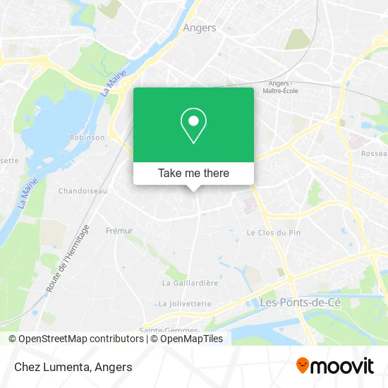 Chez Lumenta map
