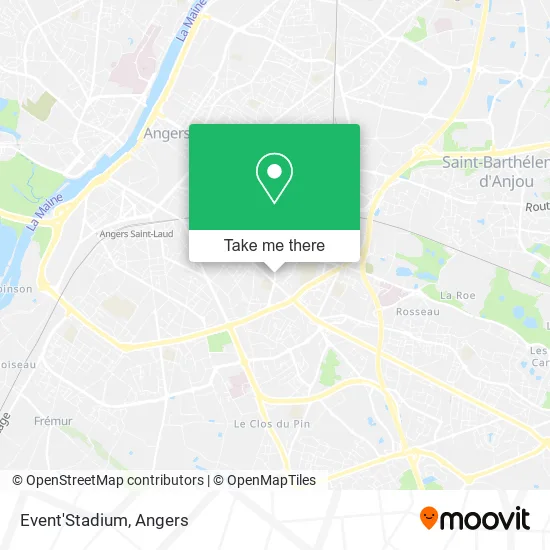 Event'Stadium map