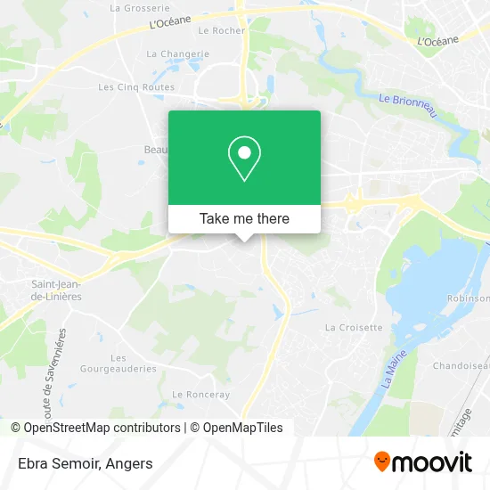 Ebra Semoir map