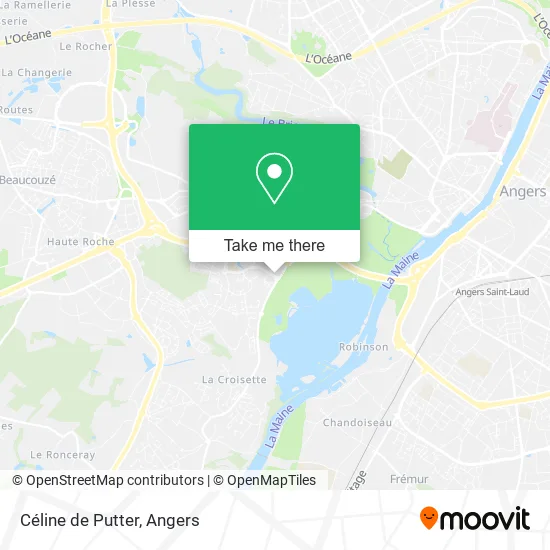 Céline de Putter map