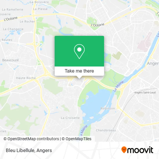 Bleu Libellule map