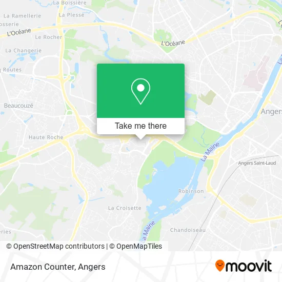 Amazon Counter map