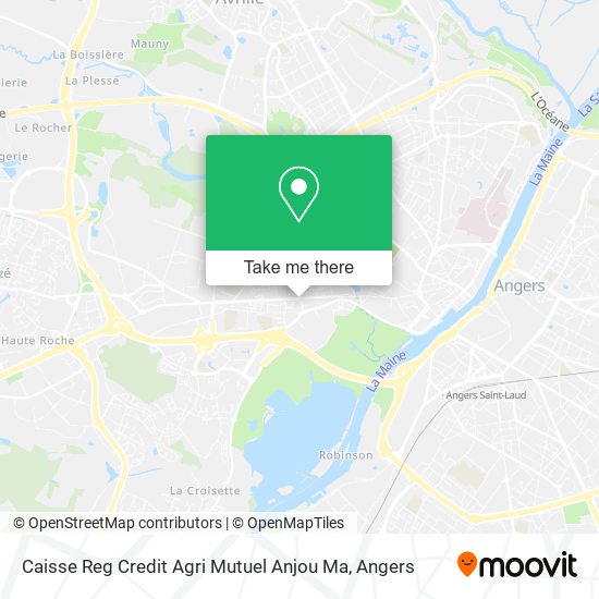Caisse Reg Credit Agri Mutuel Anjou Ma map