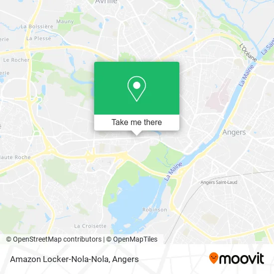 Amazon Locker-Nola-Nola map