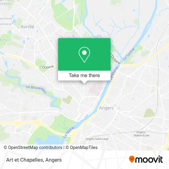 Art et Chapelles map