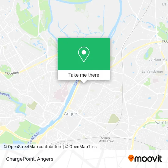 ChargePoint map