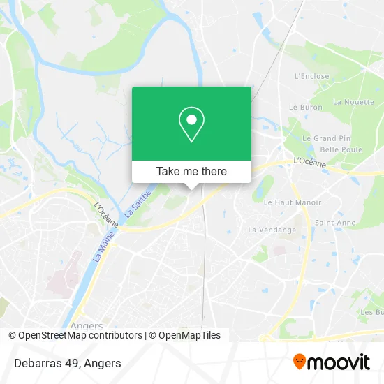 Debarras 49 map