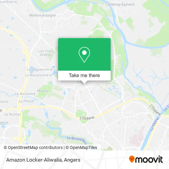 Amazon Locker-Aliwalia map