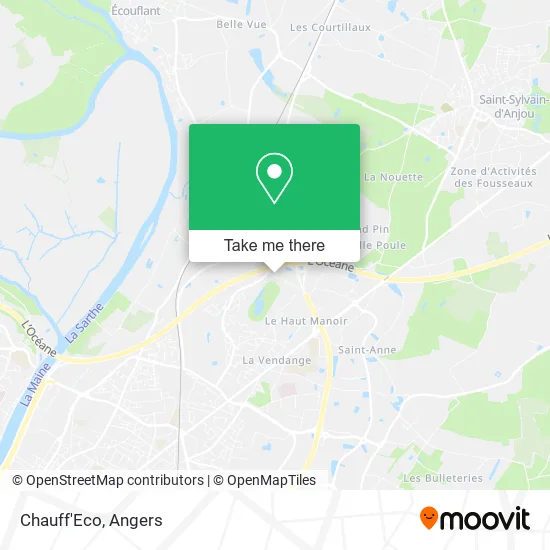 Chauff'Eco map