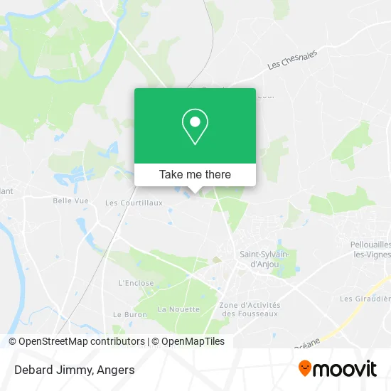 Debard Jimmy map