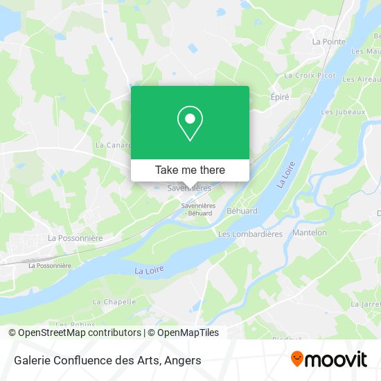 Galerie Confluence des Arts map