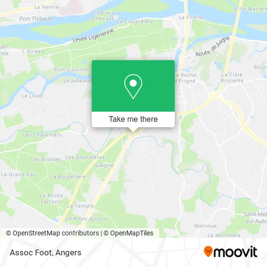 Assoc Foot map