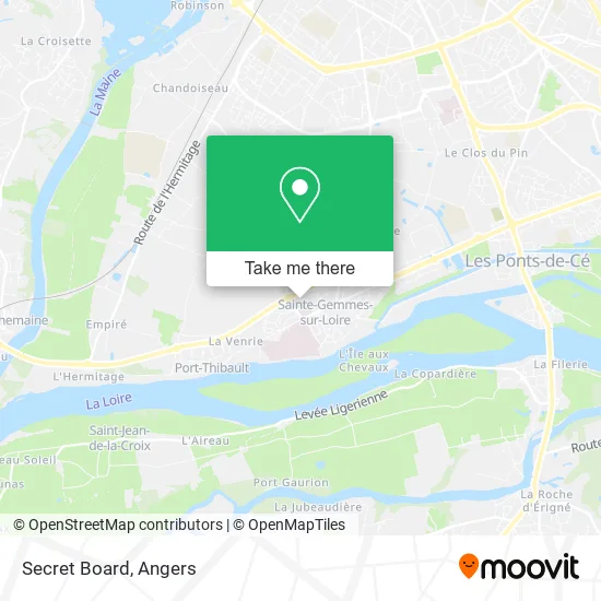 Secret Board map