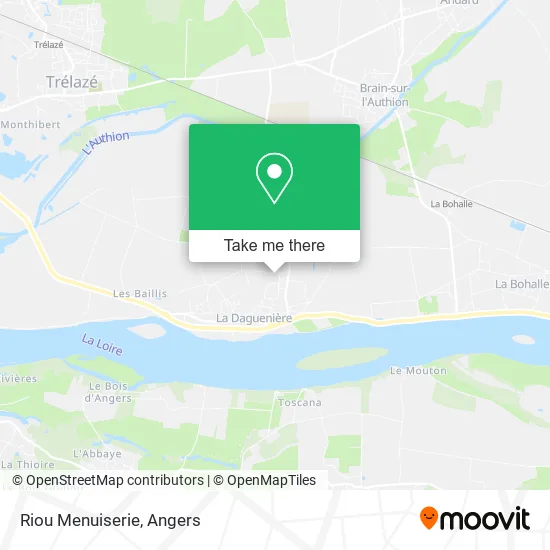 Riou Menuiserie map