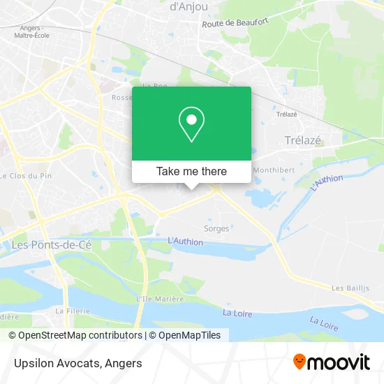 Upsilon Avocats map