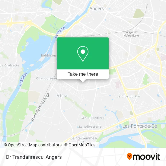 Dr Trandafirescu map