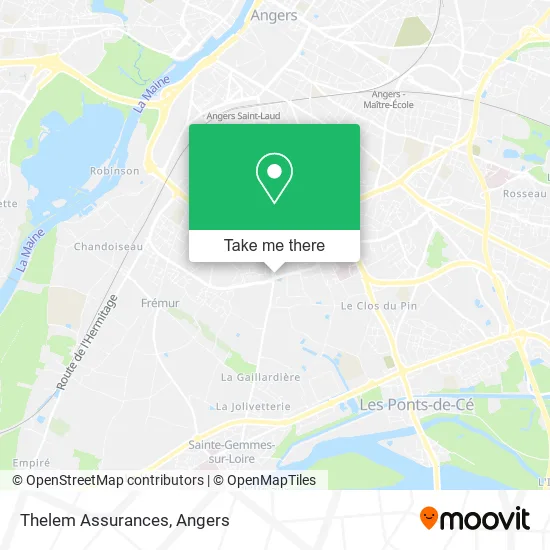 Thelem Assurances map