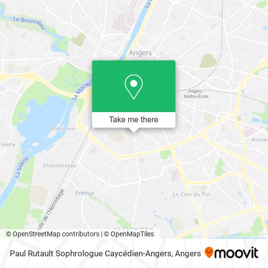 Paul Rutault Sophrologue Caycédien-Angers map