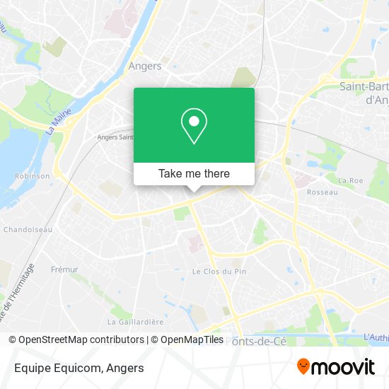 Equipe Equicom map