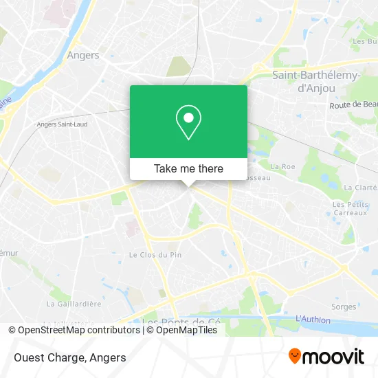 Ouest Charge map