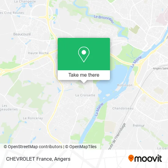 CHEVROLET France map