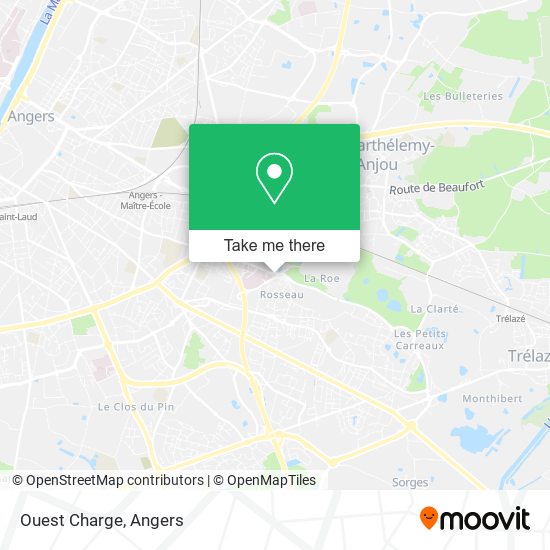 Mapa Ouest Charge